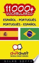 Libro 11000+ Español - Portugués Portugués - Español Vocabulario