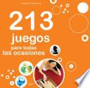 Libro 213 juegos para todas las ocasiones