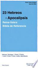 Libro 23 Hebreos - Apocalipsis