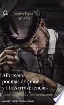 Libro Aforismos, poemas de amor y otras irreverencias