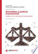 Libro Amnistías y justicia transicional