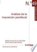 Libro Análisis de la imposición parafiscal en Colombia