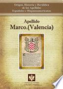 Libro Apellido Marco.(Valencia)