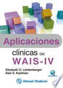Libro Aplicaciones clínicas del WAIS-IV