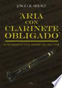 Libro Aria con clarinete obligado