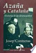 Libro Azaña y Cataluña