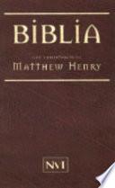 Libro Biblia con Comentarios de Matthew Henry