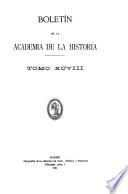 Libro Boletín de la Real Academia de la Historia