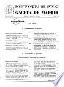 Boletín oficial del estado: Gaceta de Madrid