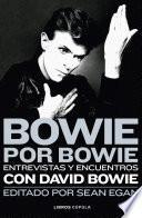 Libro Bowie por Bowie