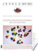 Libro Cataluña: dos sistemas literarios, una cultura plural (Ínsula n° 871-872)