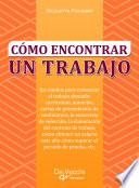 Libro Cómo encontrar un trabajo