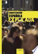 Libro Constitución española explicada