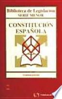 Libro Constitución española