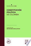 Libro Constitución política de Colombia