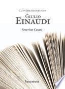 Libro Conversaciones con Giulio Einaudi