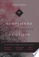 Libro Cumpliendo las aflicciones de Cristo