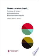 Libro Derecho electoral