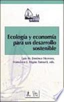 Libro Ecología y economía para un desarrollo sostenible