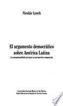 El argumento democrático sobre América Latina