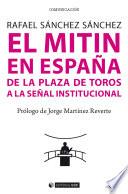 Libro El mitin en España