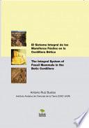 Libro El Sistema Integral de los Mamíferos en la Cordillera Bética