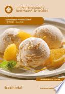 Libro Elaboración y presentación de helados. HOTR0509