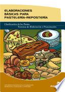 Libro Elaboraciones básicas para pastelería-repostería