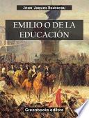 Libro Emilio, o De la educación
