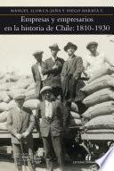Libro Empresas y empresarios en la historia de Chile