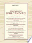Libro Ephemerides Iuris Canonici