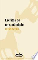 Libro Escritos de un sonámbulo