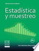 Estadística y muestreo - 13ra Edición