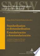 Libro Estandarización y desestandarización