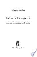 Libro Estética de la emergencia