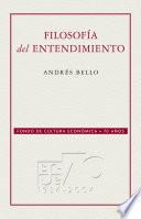 Libro Filosofía del entendimiento