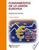 Libro Fundamentos de la Unión Europea