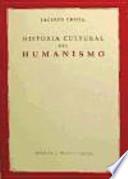 Libro Historia cultural del humanismo