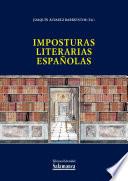 Libro Imposturas literarias españolas