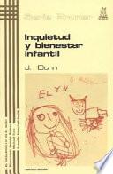 Libro Inquietud y bienestar infantil