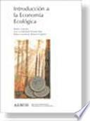 Libro Introducción a la economía ecológica