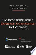 Libro Investigación sobre Gobierno Corporativo en Colombia