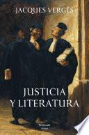 Libro Justicia y literatura