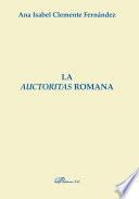 Libro La Auctoritas Romana