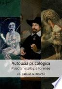 Libro La autopsia psicológica