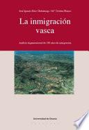 Libro La inmigración vasca