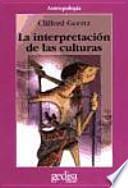 Libro La interpretación de las culturas