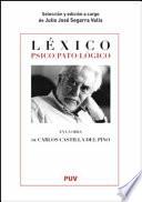 Libro Léxico psico(pato)lógico