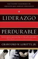 Libro Liderazgo perdurable / Lasting Leadership