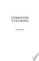 Libro Literatura y filosofía
